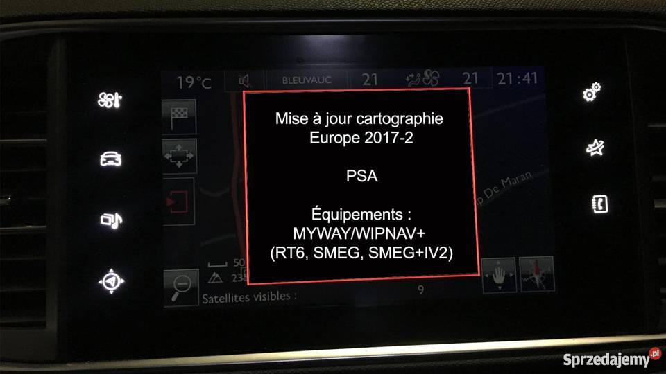 CITROEN PEUGEOT RT6 RNEG2 MAPY NAWIGACJI 20172