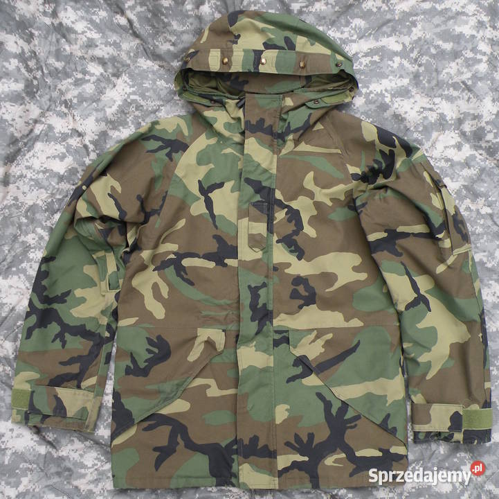 Parka goretex ECWCS woodland small regular Militaria dolnośląskie Wrocław