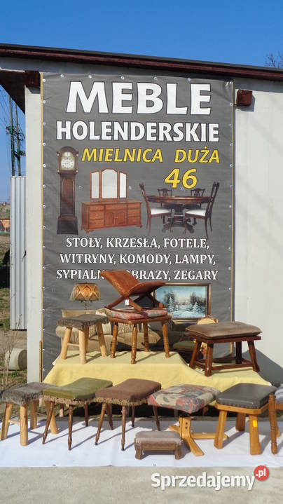 puf siedzisko schowek meble holenderskie wielkopolskie