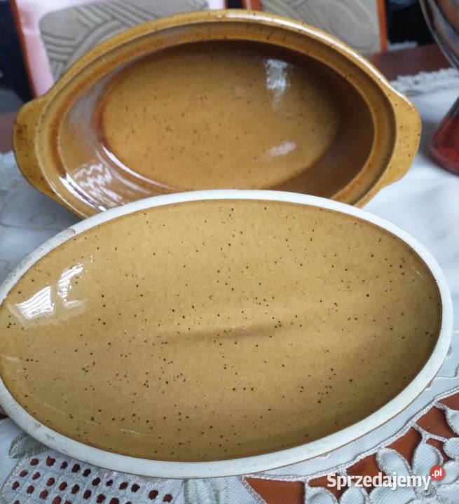 Ceramiczna forma do zapiekania z pokrywką Dom i Ogród Krotoszyn