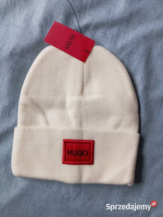 Czapka zimowa Hugo Boss ciepła i lekka rozmiar Białystok