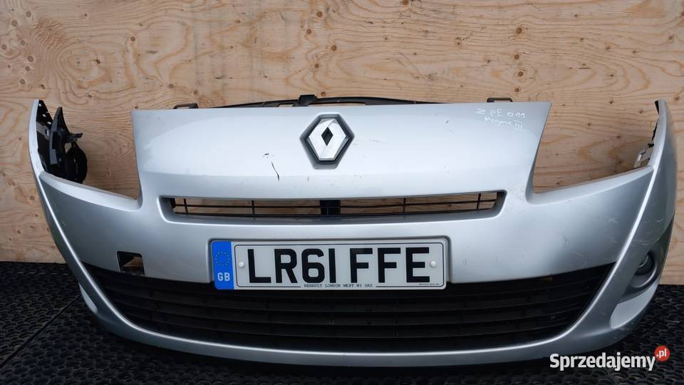 RENAULT GRAND SCENIC III ZDERZAK PRZÓD HALOGEN Zbierkowo
