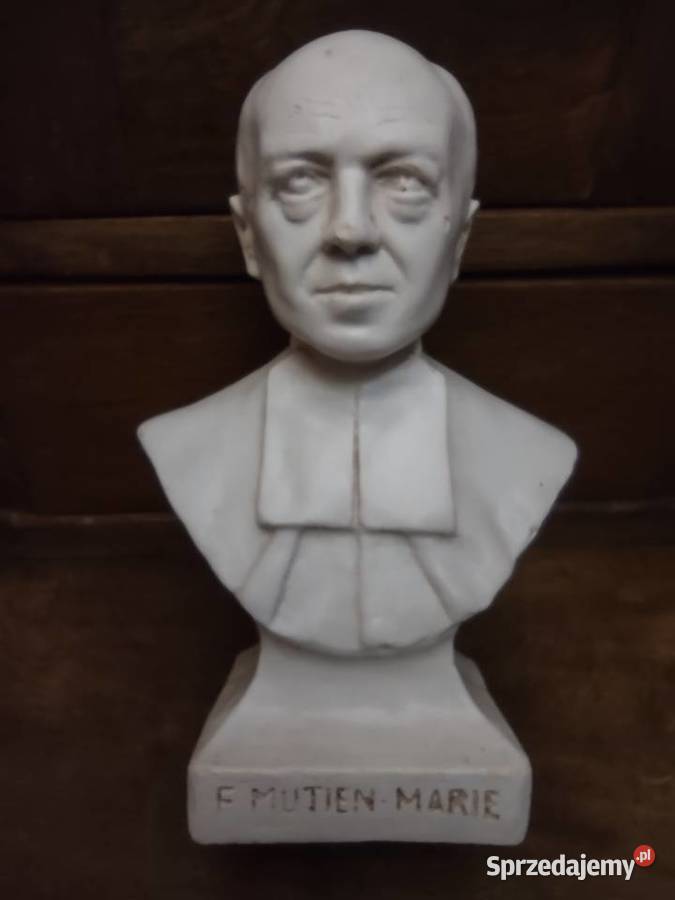 Rzeźba popiersie Saint MutienMarie Gniezno
