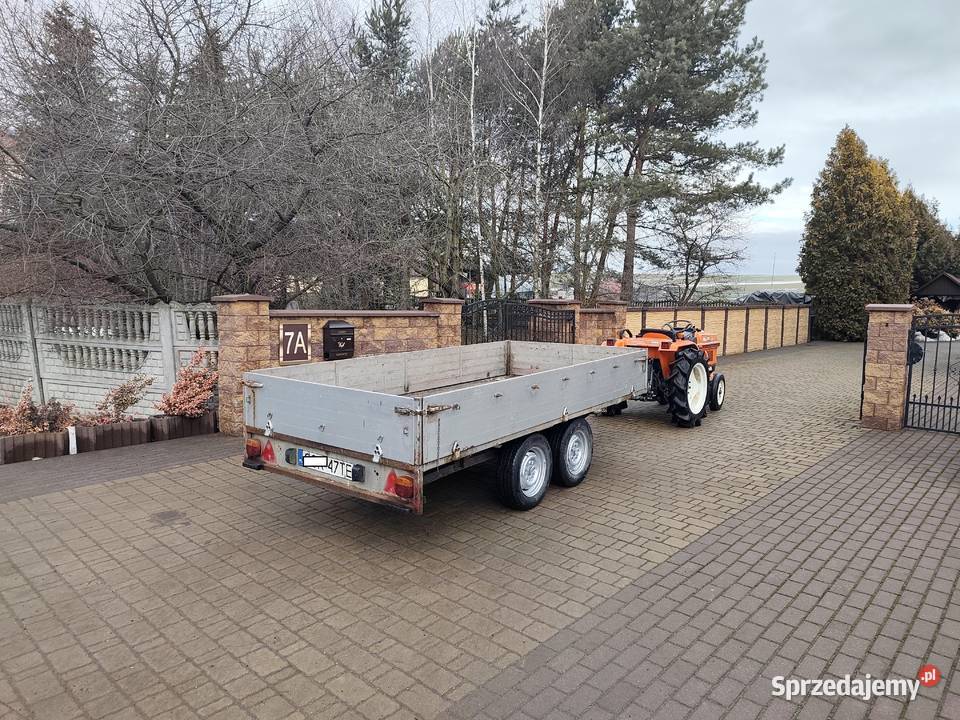 Przyczepa 315m x 155m DMC 2000 Zarejestrowana towarowe Wodzisław