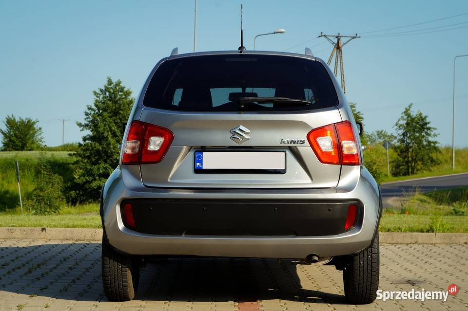 Piękne Suzuki Ignis III Zadbane Opis relingi dachowe dolnośląskie