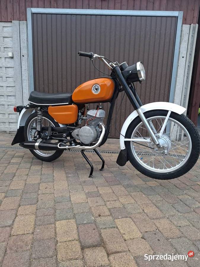 Wsk 125 pełnej odbudowie Piękny klasyk PRL chopper Bobrzany sprzedam