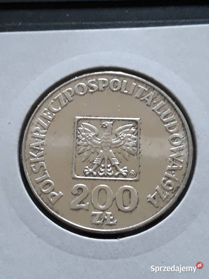 200 XXX Lat PRLu 1974 r 17 mennicze Numizmatyka Konin