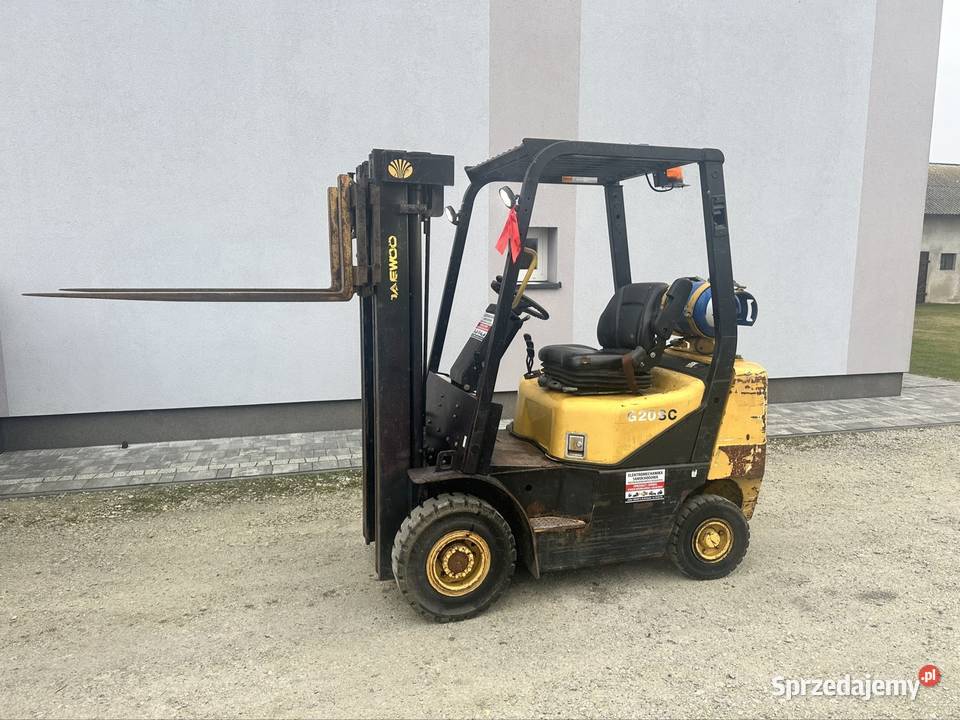 Wózek widłowy Daewoo 2t 45 m triplex wolny skok
