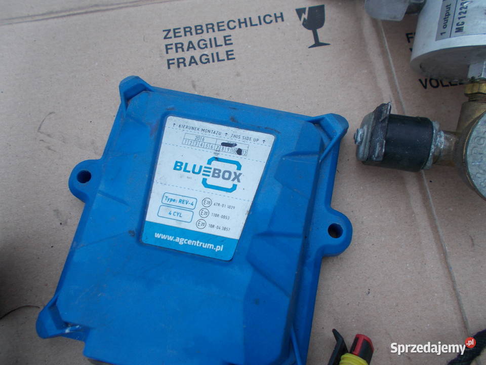 instalacja gazowa sekwencja LPG ZENIT BLUE BOX Zamość
