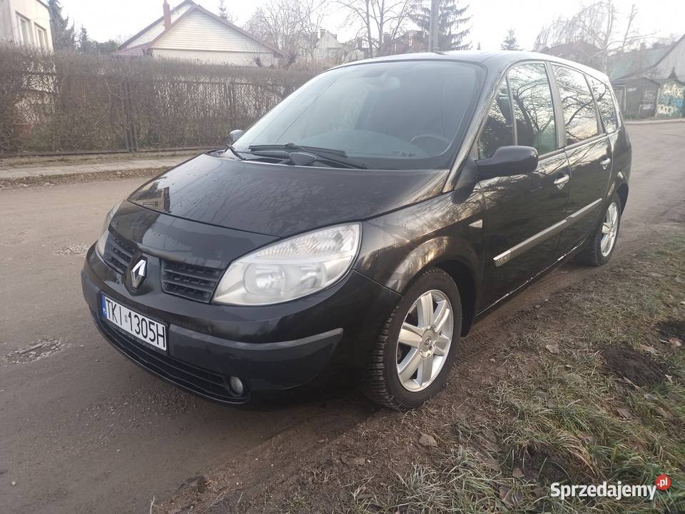 Renault Grand Scenic II 2 16 16v LPG 7 osobowy Scenic świętokrzyskie Kielce sprzedam