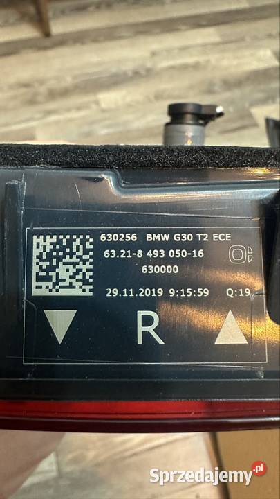 Tylne lampy BMW G30 USA osobowe Warszawa