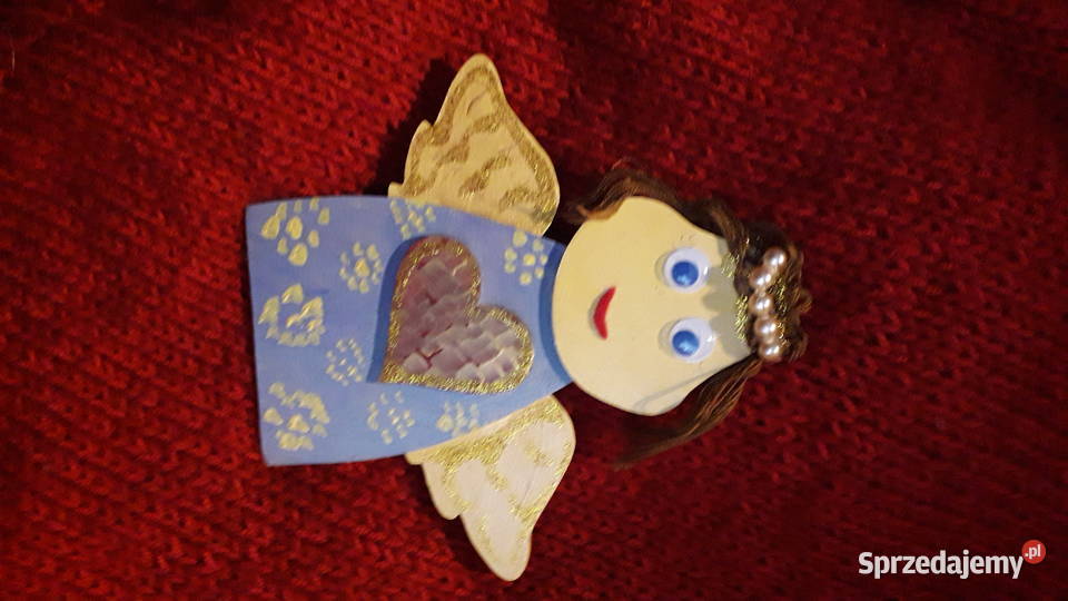 Anioł drewniany rękodzieło Warszawa