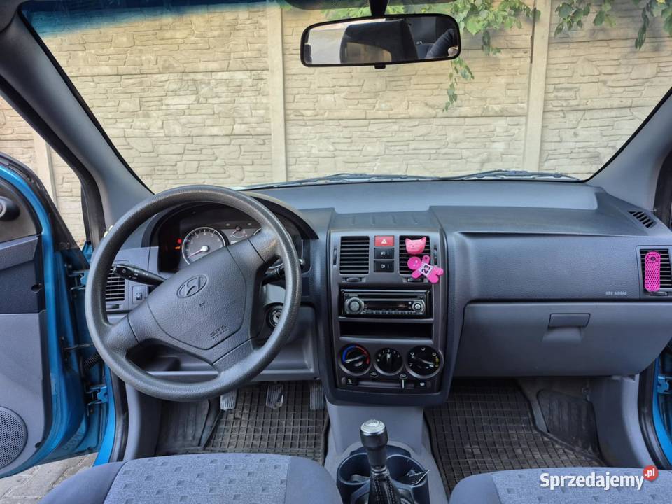 HYUNDAI GETZ 13i benz 2003 r świętokrzyskie Skarżysko-Kamienna