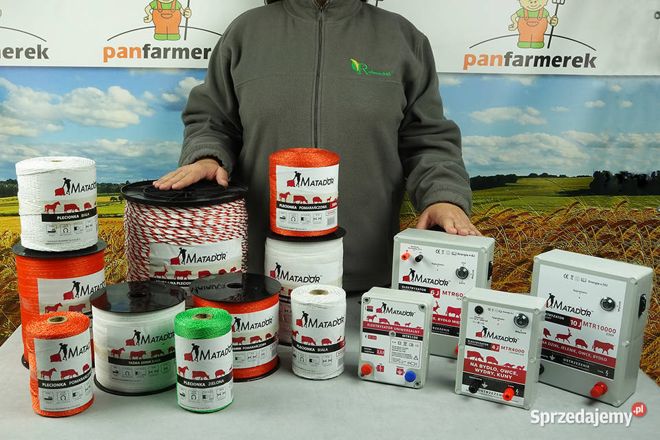 Pastuch elektryczny DRUT plecionka TAŚMA Cieśle sprzedam