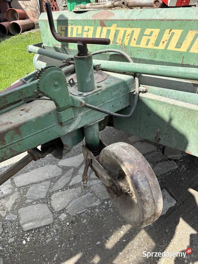 Przyczepa 2w1 samozbierajaca strautmann Przyczepy rolnicze małopolskie Limanowa