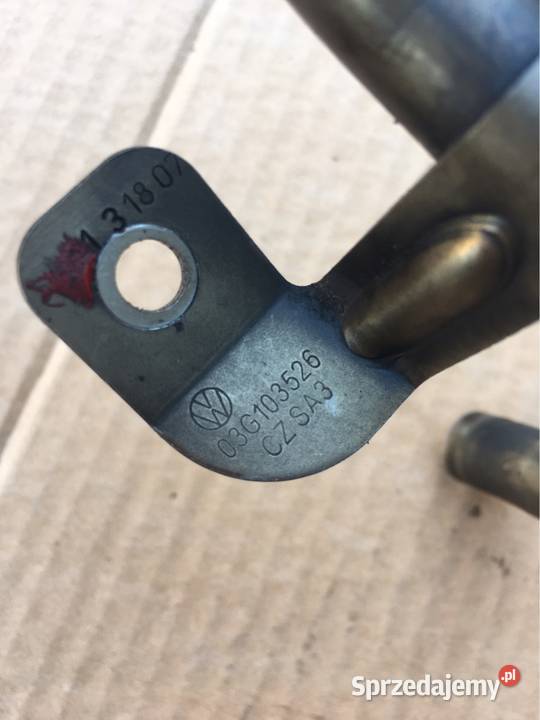 Rurka pompy oleju audi a4 b7 20tdi 03g103526 osobowe Chojnice sprzedam