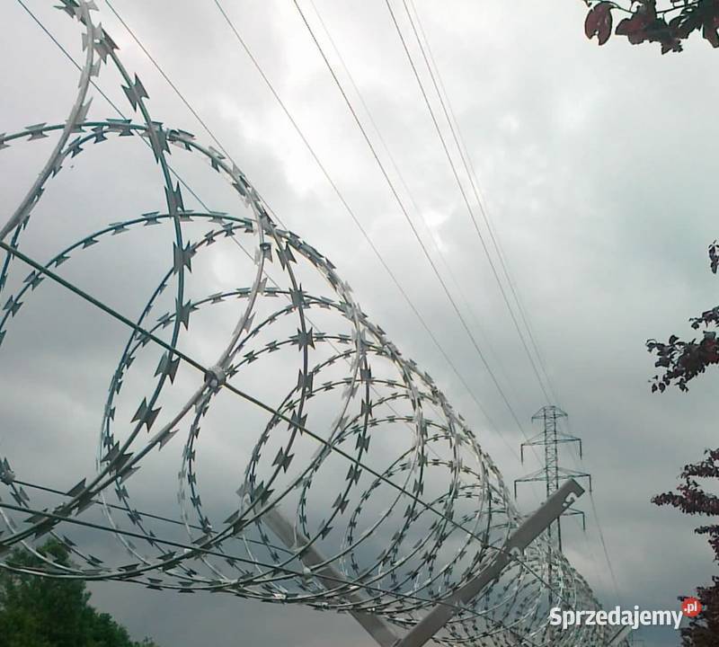 Zasieki concertina 450 mm 54 zwoje 3 złączki zachodniopomorskie Szczecin