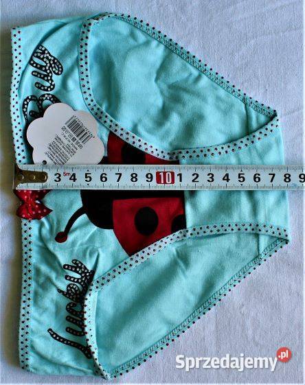 Figi majtki dziewczęce bawełna 122128 4 Bielizna mazowieckie