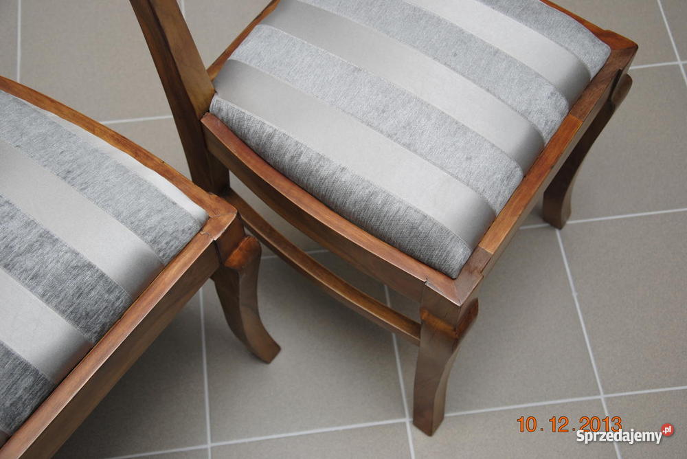 stół i krzesła ART DECO renowacji Częstochowa