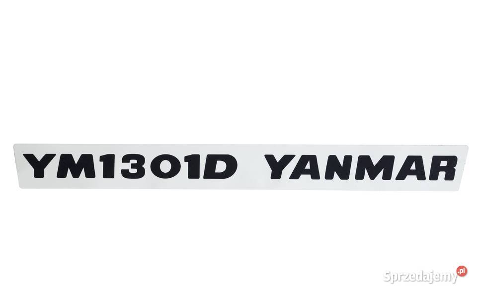 Naklejka Yanmar YM1301D Pozostałe Tajęcina sprzedam