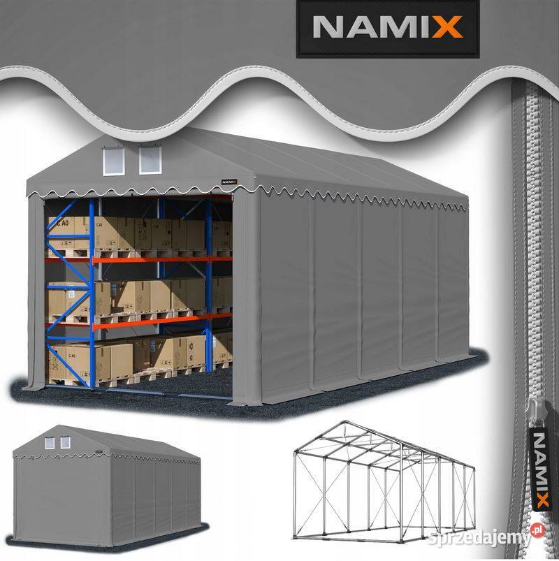 Namiot PRESTIGE 5x84m hala przemysłowa Jabłonna sprzedam