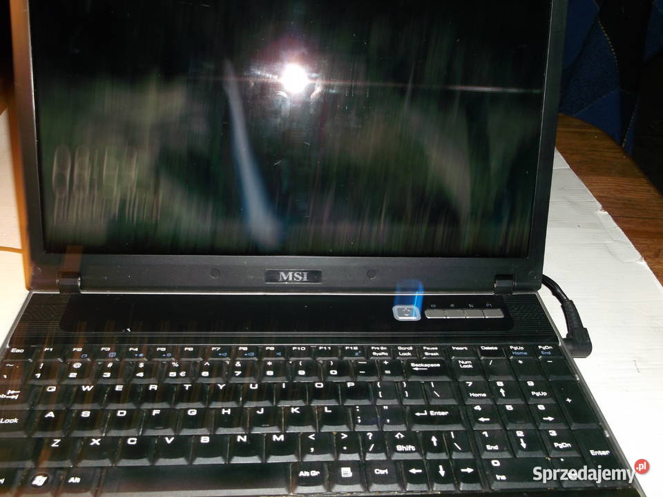 Laptop MSI EX 600 Model MS16362 Taktowanie 1800 Orzesze