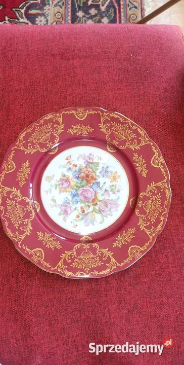 Patera z kwiatami R G K Czechoslovakia Gdańsk