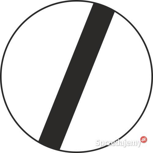 Znak drogowy B42 wielkopolskie Marszew