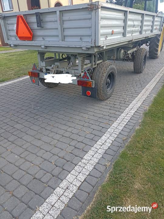 Przyczepa wywrotka d732 zarejestrowana Dmosin Drugi