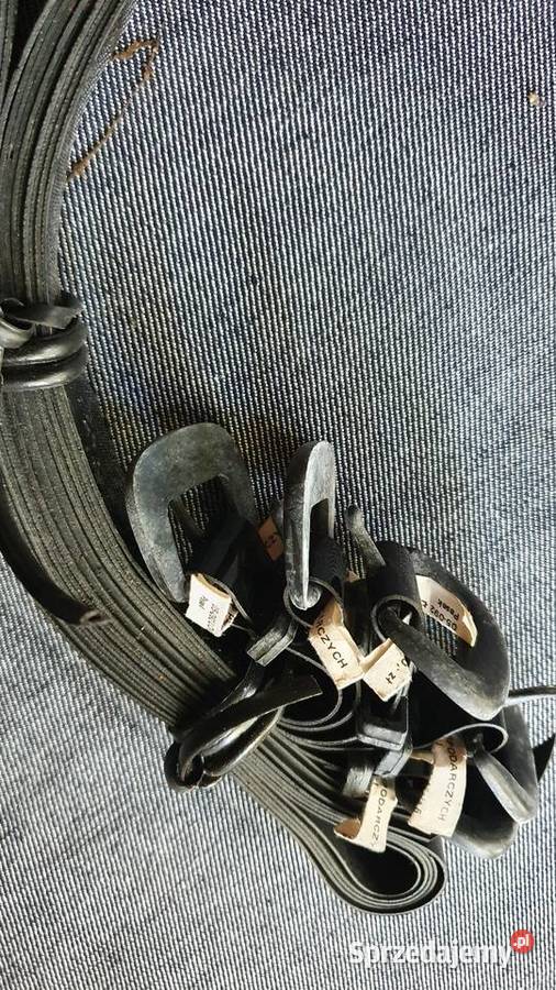 Paski stare PRL kolekcja produkcja Łomianki nowe Warszawa