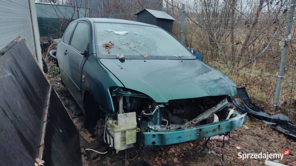 Toyota Corolla E12 części samochodowe osobowe wielkopolskie Swarzędz