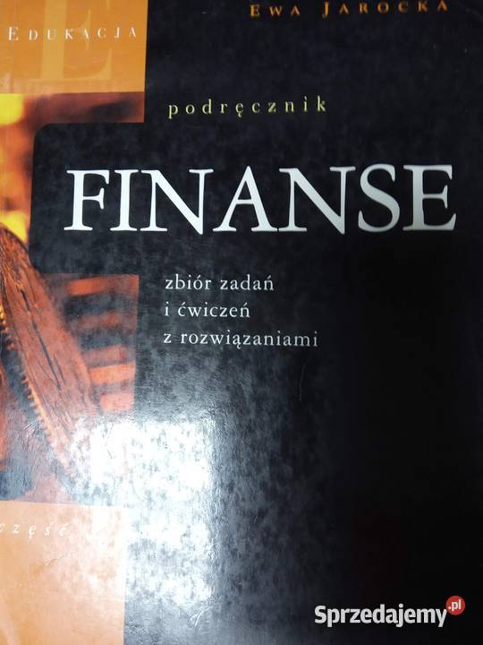 Finanse antykwariat księgarnia studia Warszawa sprzedam