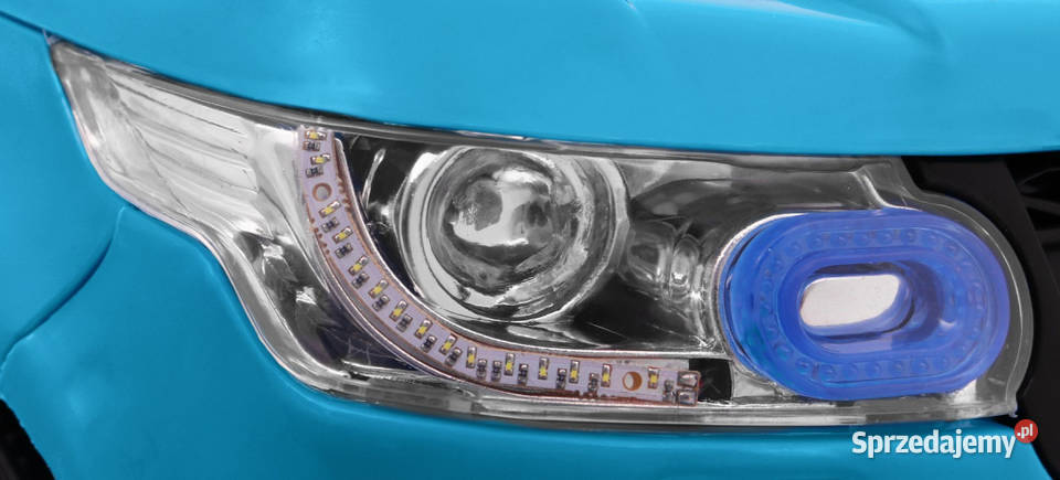 Autko Start Run na akumulator Niebieski SUV Łopuszno