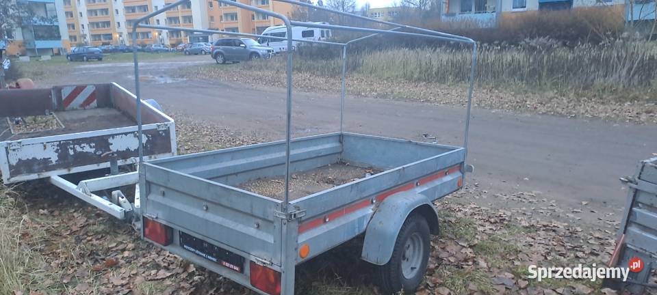 Przyczepa dmc 750 Neptun z plandeką 200x100 z Rok produkcji 2007