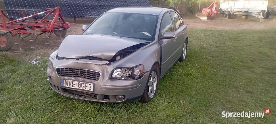 Volvo S40 uszkodzony 2.4 benzyna gaz