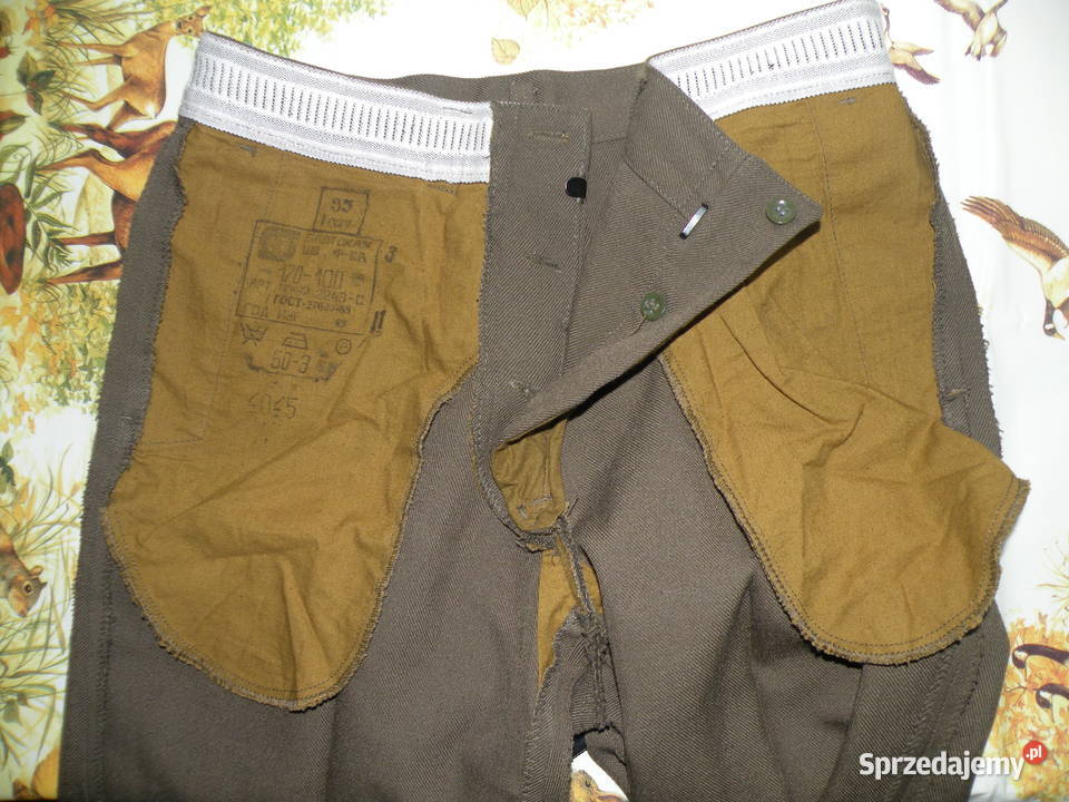 Spodnie Mundur wyjściowy żołnierz CCCP ZSRR Andrychów