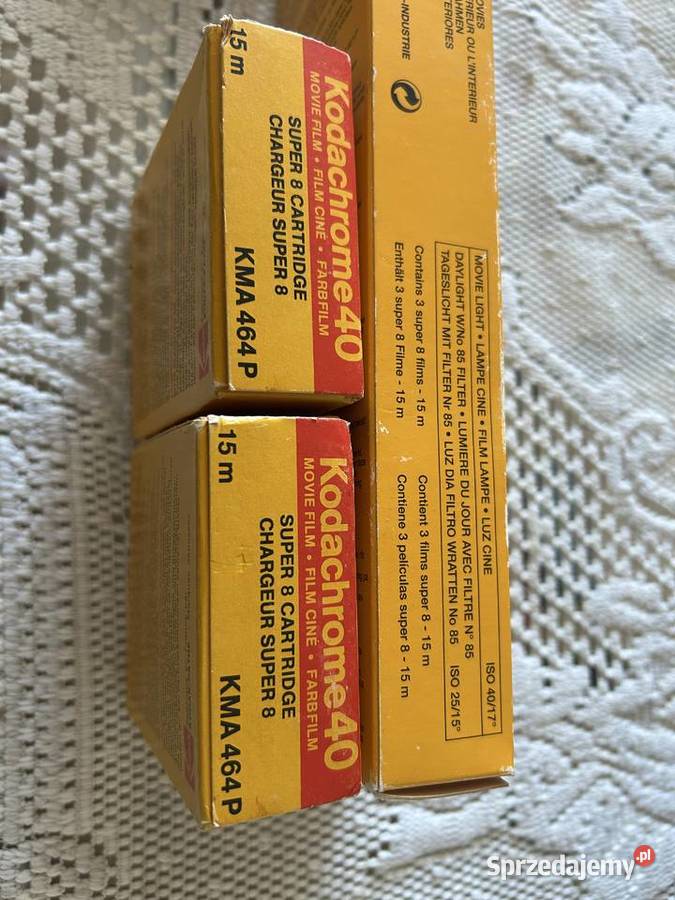 Super8 Film do kamery KODAK Kamery Elektronika Poznań
