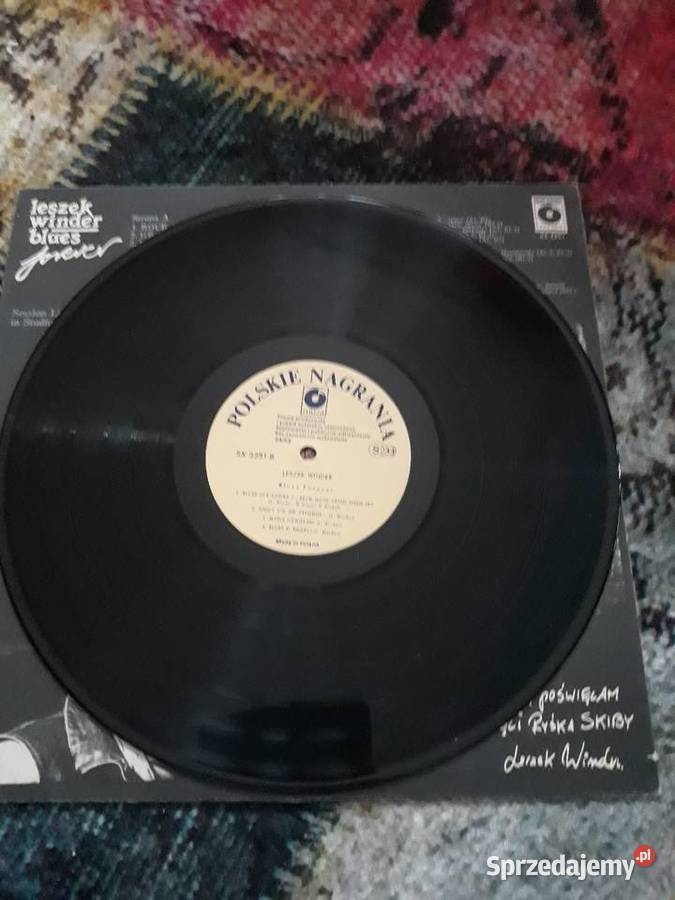 Archiwum polskiego blues rocka LESZEK WINDER płyta winylowa podkarpackie Rzeszów