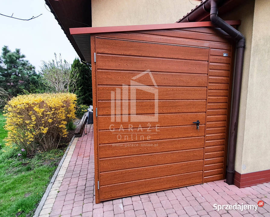 SCHOWEK DOMEK OGRODOWY 2m x 3m 1x drzwi blacha Łuków sprzedam