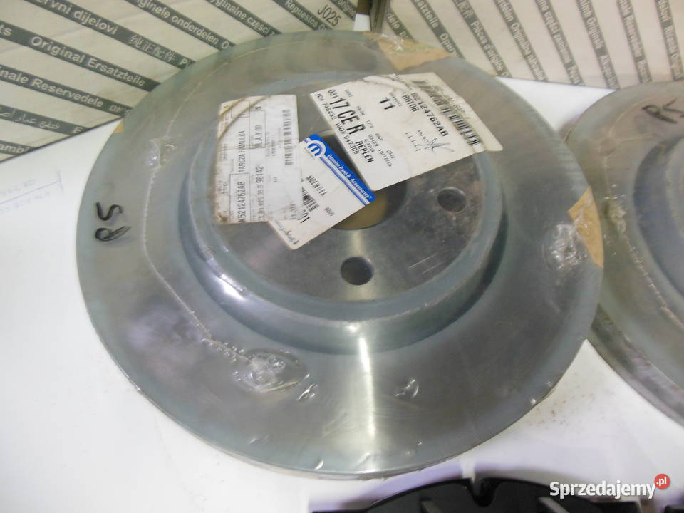 Tarcza przednia 330mm 52124762AB Jeep Grand Kozy