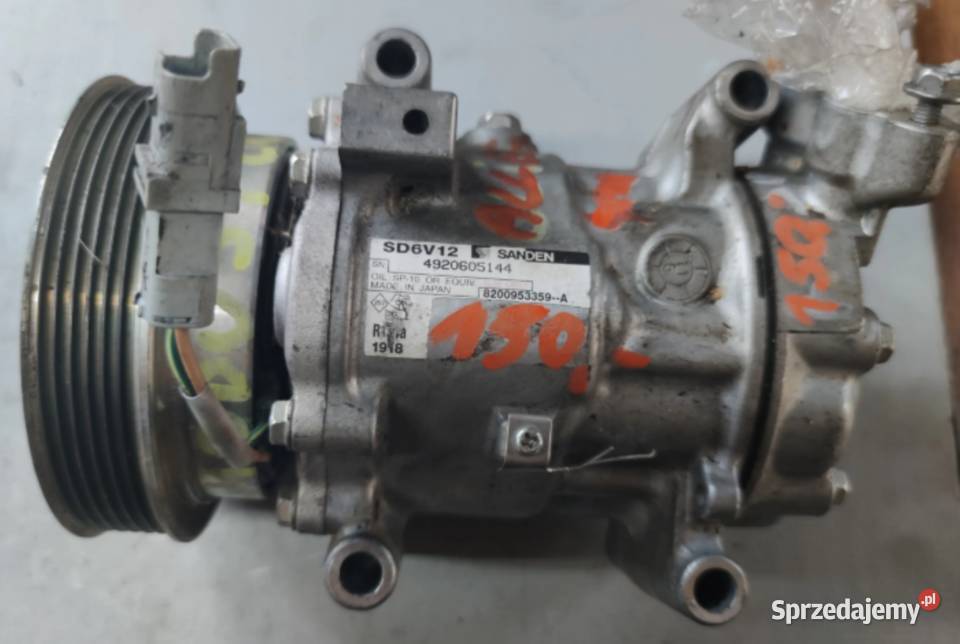 Sprężarka Klimatyzacji Renault 820093359a Suchedniów
