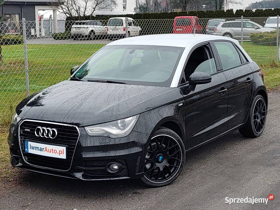 AUDI A1 SPORTBACK 14 BENZYNA SLINE VAT marża A1 Leszno sprzedam