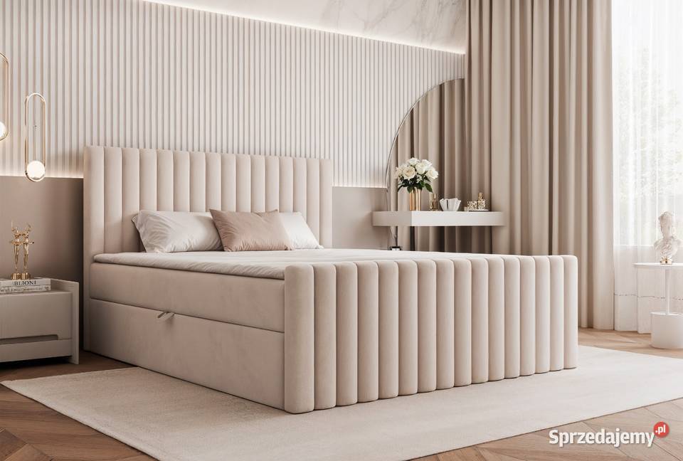 Łóżko kontynentalne Parma różne kolory i
