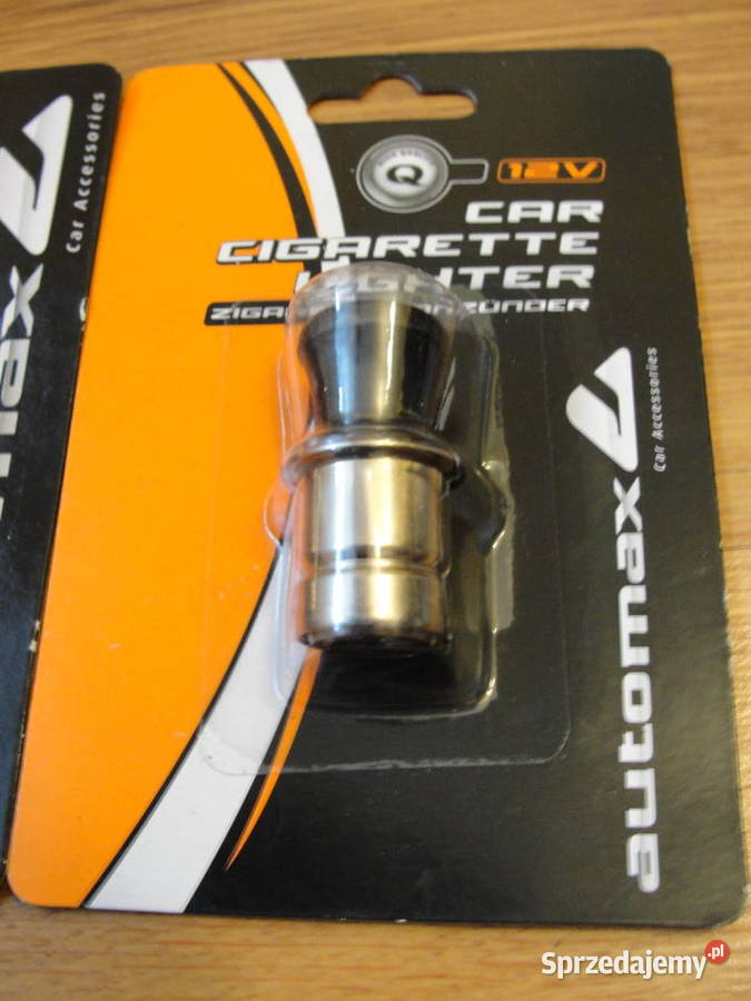 Zapalniczka samochodowa motocyklowa 12V NOWA osobowe małopolskie Nowy Sącz