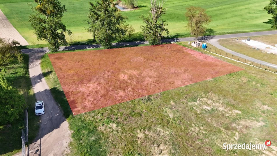 Działka budowlana 20 min Poznania A2 Buk Sprzedaż Brzoza sprzedam