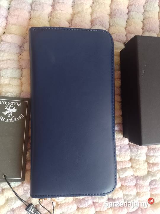 Beverly Hills Polo ClubGranatowy portfel w Dodatki Kraków sprzedam