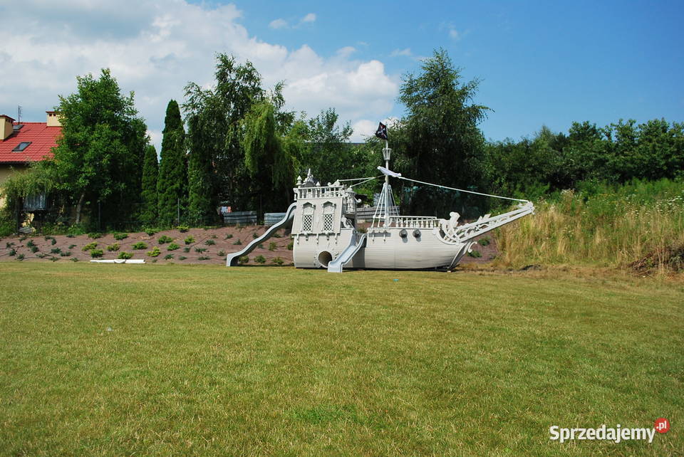 Statek piracki drewniany plac zabaw PZ14 A Przemyśl