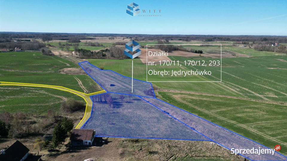 Do sprzedaży grunt 6414m2 Jędrychówko
