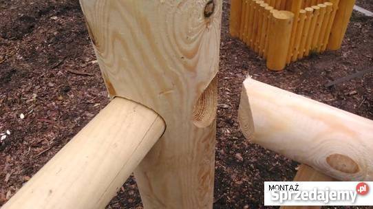 Altanka wiata z okrąglaków Pawilony i namioty lubuskie Słubice sprzedam