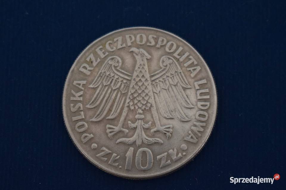 Kazimierz Wielki moneta z 1964 z napisami Chełmno